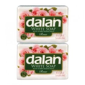 Dalan 4x150 gr 2 Adet Geleneksel Saf Beyaz Güllü Sabun