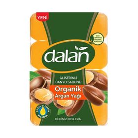 Dalan 4x150 gr Argan Yağı Özlü Gliserinli Banyo Sabunu