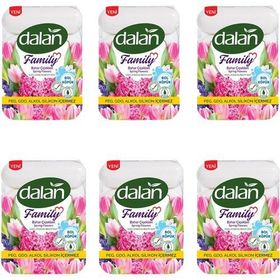 Dalan 4x75 gr 6'lı Family Bahar Çiçekleri Sıvı Sabun