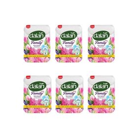 Dalan 4x75 gr 6'lı Family Bahar Çiçekleri Sıvı Sabun