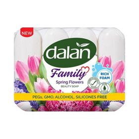 Dalan 4x75 gr Family Bahar Çiçekleri Güzellik Sabunu