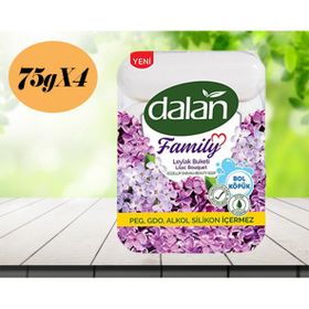 Dalan 4x75 gr Family Leylak Buketi Sabunu
