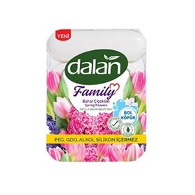 Dalan 4x75 ml Family Bahar Çiçekleri Katı Sabun