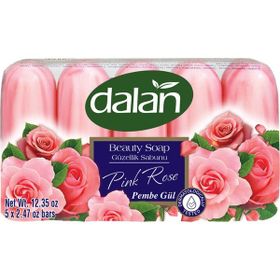 Dalan 5x70 gr Pembe Gül Güzellik Sabunu