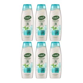 Dalan 6x450 ml Koparak Dökülen Saçlar Bambu Özlü Şampuan