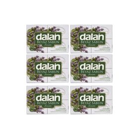Dalan 6x600 gr Geleneksel Saf Lavanta Beyaz Sabun