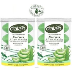 Dalan 8 Adet Aloe Vera 440 gr x 2 Fresh Minerals Duş Sabunu