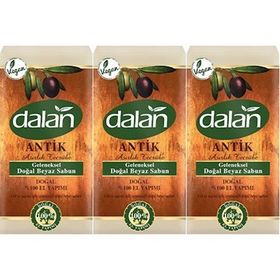 Dalan Antik 3x900 gr Doğal Beyaz Sabun