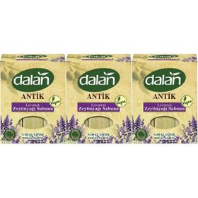 Dalan Antik Defneli Lavantalı 3x900 gr Zeytinyağı Sabunu