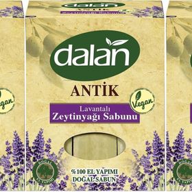 Dalan Antik Defneli Lavantalı 3x900 gr Zeytinyağı Sabunu
