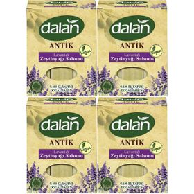 Dalan Antik Defneli Lavantalı 4x900 gr Zeytinyağı Sabunu