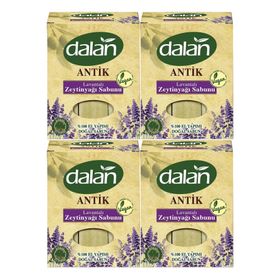 Dalan Antik Defneli Lavantalı 4x900 gr Zeytinyağı Sabunu