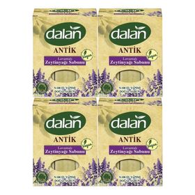 Dalan Antik Defneli Lavantalı 4x900 gr Zeytinyağı Sabunu