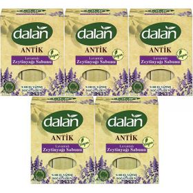 Dalan Antik Defneli Lavantalı 5x900 gr Zeytinyağı Sabunu