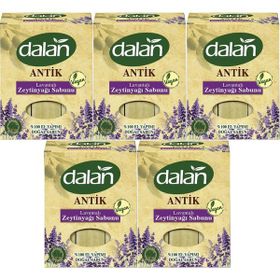 Dalan Antik Defneli Lavantalı 5x900 gr Zeytinyağı Sabunu
