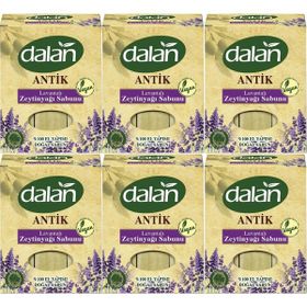 Dalan Antik Defneli Lavantalı 6x900 gr Zeytinyağı Sabunu
