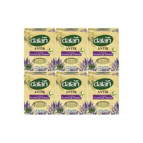 Dalan Antik Defneli Lavantalı 6x900 gr Zeytinyağı Sabunu