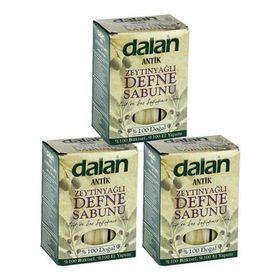 Dalan Antik Zeytinyağlı Defne 3x900 gr Sabunu