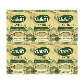 Dalan Antik Zeytinyağlı Defne 6x900 gr Sabunu