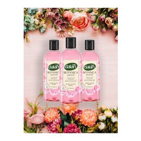 Dalan Botanica Şakayık 3x500 ml Duş Jeli