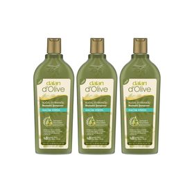 Dalan Doğal Zeytinyağlı Hacim Veren Besleyici 3 x 400 ml Şampuan