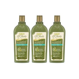 Dalan Doğal Zeytinyağlı Hacim Veren Besleyici 3 x 400 ml Şampuan