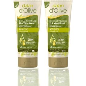 Dalan D'olive 2x250 ml Zeytinyağlı Nemlendirici El ve Vücut Kremi