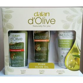 Dalan D'olive 850 ml Saç Bakım Seti ve Vücut Kremi