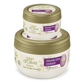 Dalan D'olive Organik Üzüm Çekirdeği 300+150 ml Besleyici Bakım Kremi