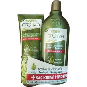 Dalan Dolive Renk Koruyucu 600 ml Şampuan ve Saç Kremi