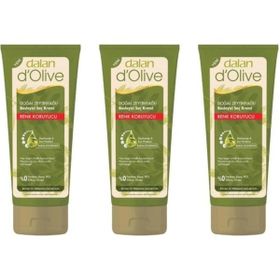 Dalan dOlive Zeytinyağlı 3 x 200 ml Renk Koruyucu Saç Kremi