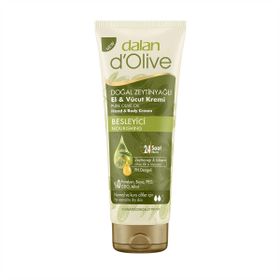 Dalan D'Olive Zeytinyağlı 75 ml Besleyici El ve Vücut Kremi