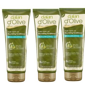 Dalan D'olive Zeytinyağlı Hacim Veren 3x200 ml Saç Kremi