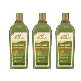Dalan D'Olive Zeytinyağlı Onarıcı Bakım 3x400 ml Şampuan