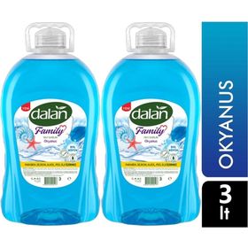 Dalan Family 2x3000 ml Okyanus Sıvı Sabun
