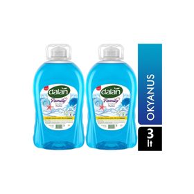 Dalan Family 2x3000 ml Okyanus Sıvı Sabun