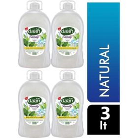 Dalan Family 4x3000 ml Natural Sıvı Sabun