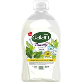 Dalan Family 4x3000 ml Natural Sıvı Sabun