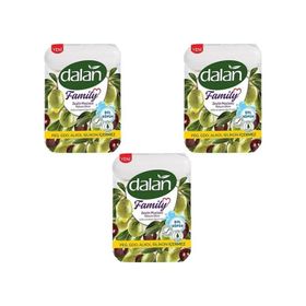 Dalan Famıly 75x4 gr 3 Paket Zeytin Mucizesi Zeytinyağlı Sabun