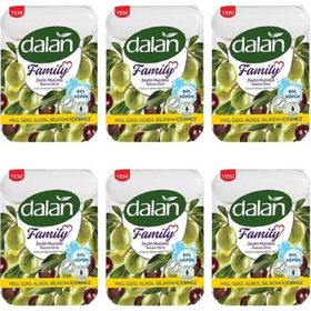 Dalan Famıly 75x4 gr 6 Paket Zeytin Mucizesi Zeytinyağlı Sabun