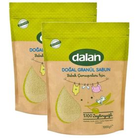 Dalan Granül 1000 gr 2 li Set Bebek Sabun Tozu