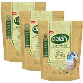 Dalan Granül 1000 gr 3 lü Set Bebek Sabun Tozu