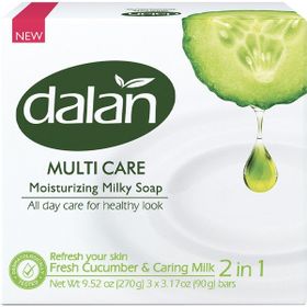 Dalan Multicare Su Salatalık 3x90 gr Sabun