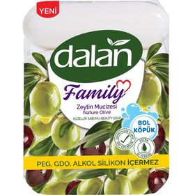Dalan Zeytinyağlı 4x75 gr Family Güzellik Sabunu