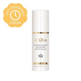 D'Alba Double Serum Multi Balm 10 gr All in One Nemlendrici ve Besleyici Stick