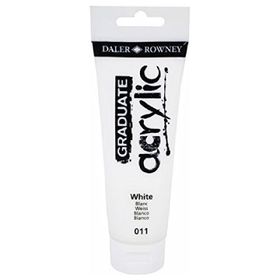 Daler Rowney 0110 White 120 ml Akrilik Boya