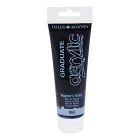 Daler Rowney 065 Paynes Grey 120 ml Akrilik Boya