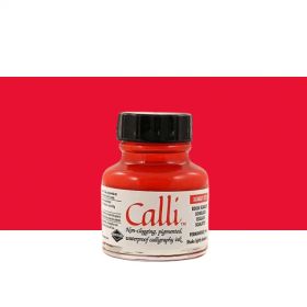 Daler Rowney 073 Scarlet 29.5 ml Kaligrafi Kalem Calli Mürekkebi