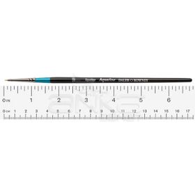 Daler Rowney 10/0 81 Seri Aquafine Sentetik Kısa Saplı Detay Fırçası