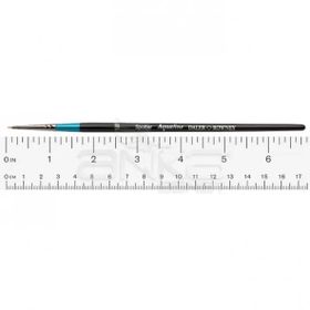 Daler Rowney 10/0 81 Seri Aquafine Sentetik Kısa Saplı Detay Fırçası